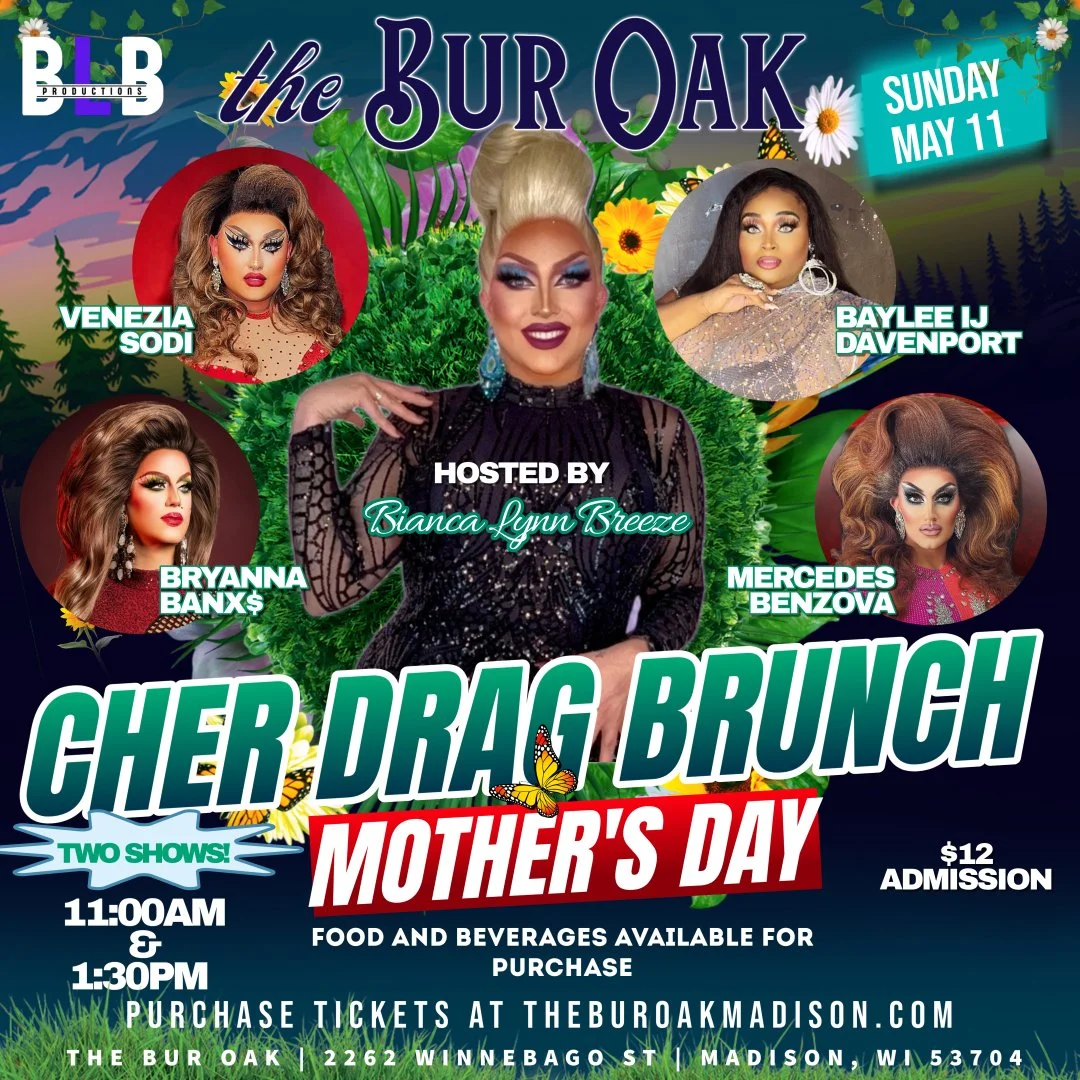 Mother's Day Cher Drag Brunch (AM) - SOLD OUT — The Bur Oak
